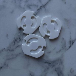 Zaślepka rotacyjna, zabezpieczenie do gniazd elektrycznych bez bolca, 10szt.