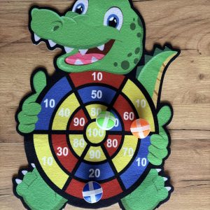 Tarcza na rzepy DART, krokodyl