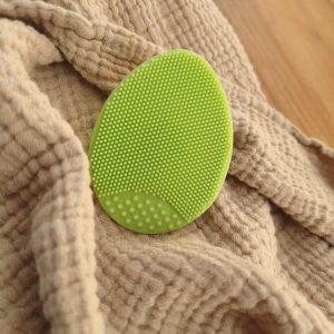 Myjka silikonowa, zielona